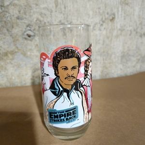 1980 LANDO CALRISSIAN Star Wars Glass